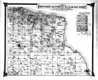 Township 66 N Range 6 & 7 W, Peakeville, Des Moines River, Clark County 1878